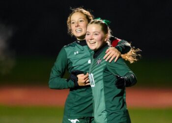 Marcellus girls soccer continues state title repeat quest with Class B sectional blowout of Phoenix